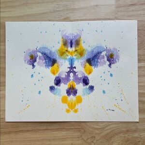 Original Abstract Watercolor Art